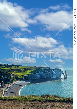 Cliffs in Etretat, France Cliffs in Etretat, France 121293190