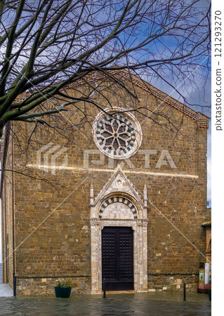 Church of Sant Agostino, Montalcino, Italy Church of Sant Agostino, Montalcino, Italy 121293270