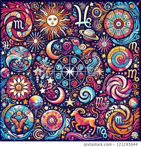 colorful flower pattern colorful flower pattern 121293844