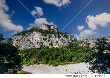 Great canyon of the Ardeche, Cevennes, France Great canyon of the Ardeche, Cevennes, France 121295549