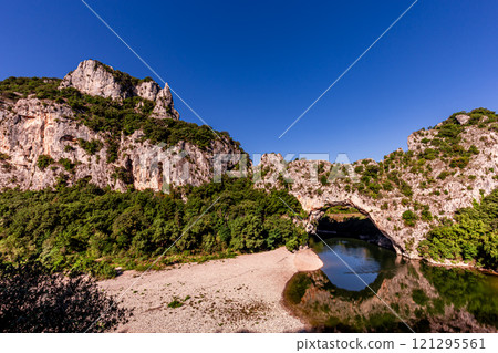 Great canyon of the Ardeche, Cevennes, France Great canyon of the Ardeche, Cevennes, France 121295561