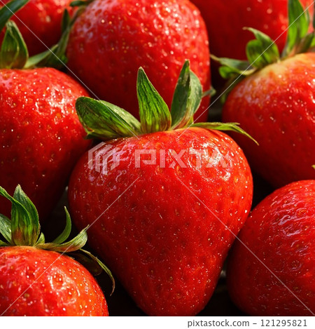 Juicy and sweet red fruit Juicy and sweet red fruit 121295821