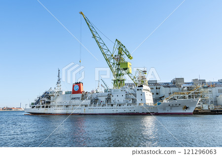 國家研究開發公司JAMSTEC（日本海洋地球科學技術機構）深海潛水研究支援母船「橫須賀」號 121296063