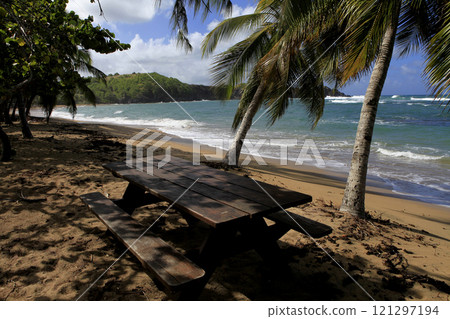 landscape of Martinique island, french west indies landscape of Martinique island, french west indies 121297194