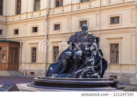 Monument to Emperor Alexander III, Gatchina, Russia 121297395