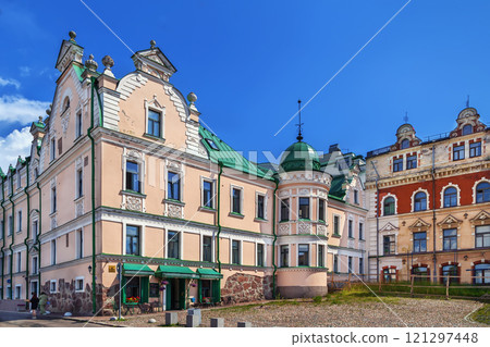 Old Town Hall Square, Vyborg, Russia 121297448