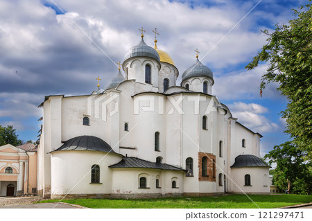 Cathedral of Saint Sophia, Novgorod, Russia 121297471