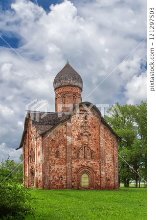 Church of Peter and Paul in Kozhevniki, Novgorod, Russia Church of Peter and Paul in Kozhevniki, Novgorod, Russia 121297503