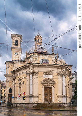 Church of San Tommaso, Turin, Italy Church of San Tommaso, Turin, Italy 121297701