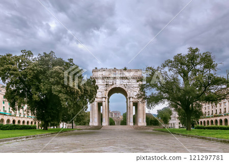 Arco della Vittoria, Genoa, Italy Arco della Vittoria, Genoa, Italy 121297781