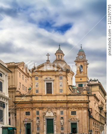 Church of Jesus and Saints Ambrose and Andrew, Genoa, Italy 121297795