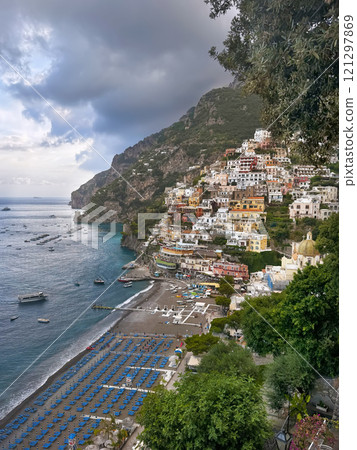View of Positano, Italy View of Positano, Italy 121297869
