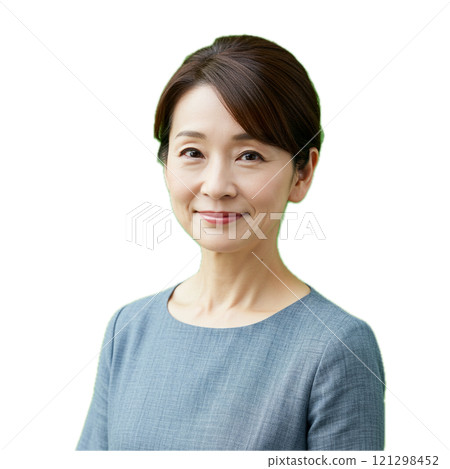 一個面向前方的女人 121298452