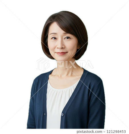 A woman facing forward A woman facing forward 121298453