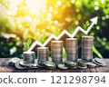 金融資產不斷成長的形象 121298794