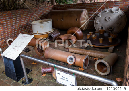 Ceramic poison gas manufacturing equipment exhibition hall | Rabbit Island (Okunoshima) 121300349