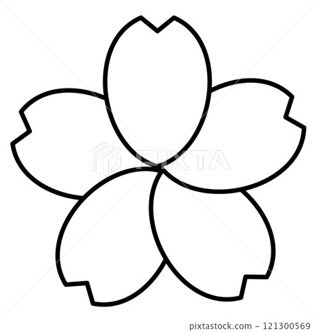 簡單可愛的櫻花插畫 簡單可愛的櫻花插畫 121300569