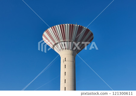 Tall concrete water tower Tall concrete water tower 121300611