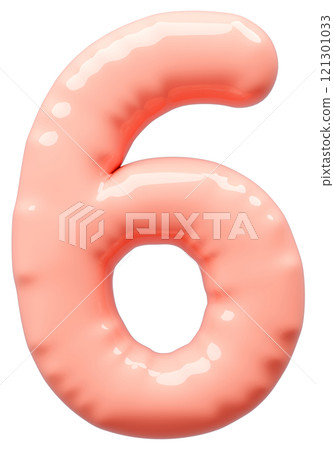 3D image_balloon_6_pink 121301033