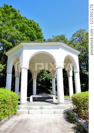 Sanda City Fukada Park gazebo 121301178