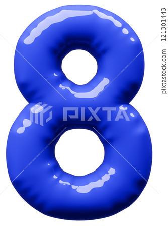 3D image_balloon_8_blue 121301443