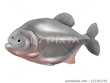 食人魚全身圖 121301741