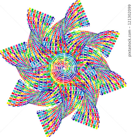 Colorful spiral, swirl, twirl element. Helix, volute and vortex icon, Colorful abstract concentric and radial lines. Spiral, swirl, twirl element Colorful spiral, swirl, twirl element. Helix, volute and vortex icon, Colorful abstract concentric and radial lines. Spiral, swirl, twirl element 121302099