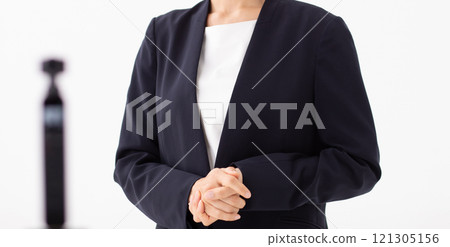 Image of a streamer (stock photo) Image of a streamer (stock photo) 121305156