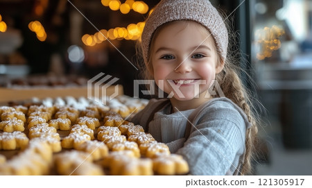 slovakia christmas market cookies 121305917