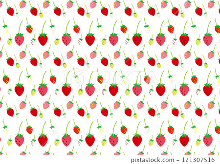 草莓背景圖案2 121307516