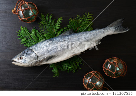 Aramaki Salmon (Hokkaido male white salmon) Aramaki Salmon (Hokkaido male white salmon) 121307535