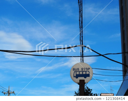 bus stop bus stop 121308414