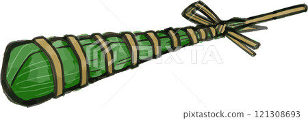 簡單的 chimaki 插圖 簡單的 chimaki 插圖 121308693