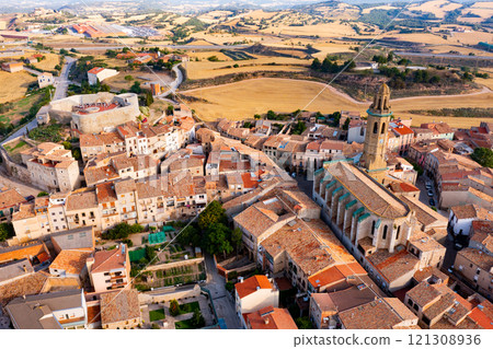 Calaf town in summer day, Catalonia, Spain 121308936
