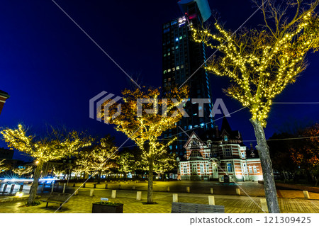 Mojiko Retro Romantic Lanterns Kitakyushu City Dalian Friendship Memorial Hall [Kitakyushu City, Fukuoka Prefecture] 121309425