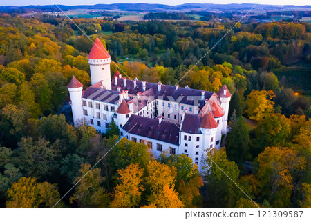 Medieval Konopiste Castle in Czech Republic 121309587