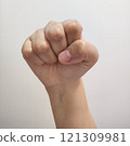 Clenched fist 121309981