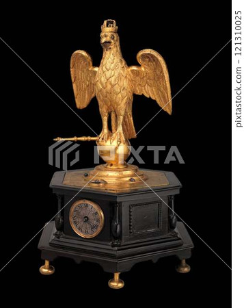 Antique German Automaton Clock in the Form of an Eagle from Augsburg 121310025