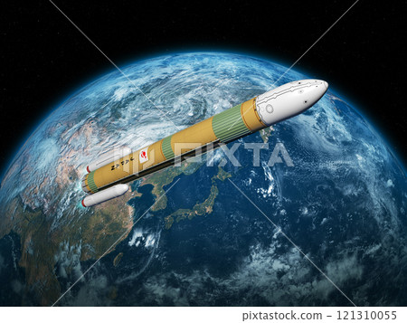 火箭 地球 太空 121310055