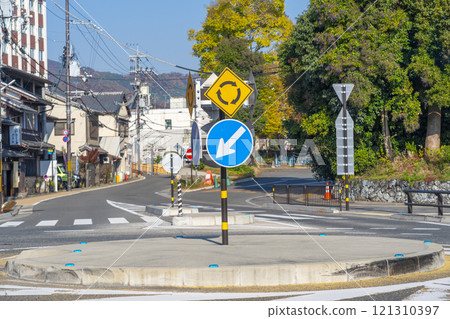 上賀茂神社前的旋轉路口 上賀茂神社前的旋轉路口 121310397