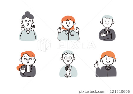 西裝人套裝 121310606