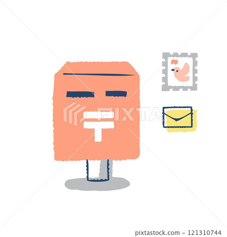 Mailing, postboxes, envelopes and stamps 121310744