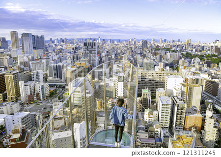 驚心動魄的通天閣特別室外展望台TIP THE TSUTENKAKU（大阪府大阪市） 121311245
