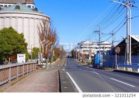 Around the waste disposal plant in Koshigaya City, Saitama Prefecture December 2024 121311254