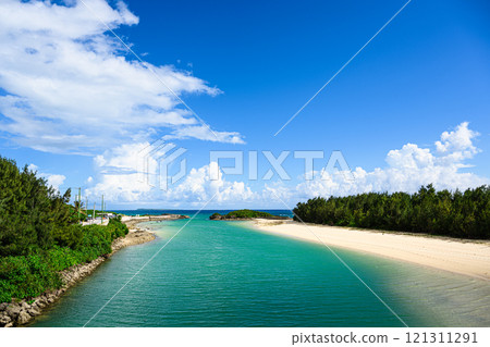遙遠的熱帶島嶼伊良部島的風景 121311291