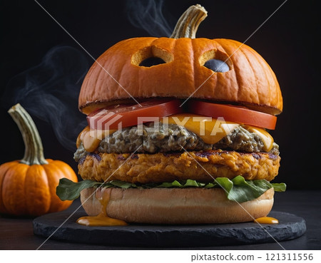 burger seasonal menu for halloween 121311556