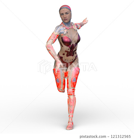 Women's cyborg 121312565