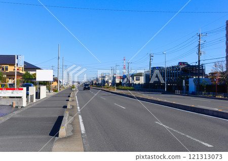 Scenery of Yoshikawa City, Saitama Prefecture November 2024 121313073