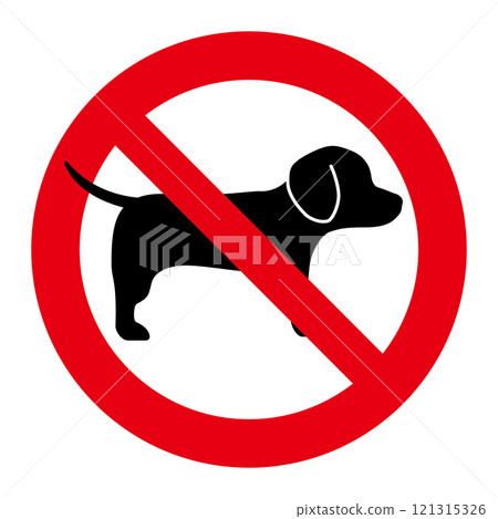 No pets allowed sign No pets allowed sign 121315326