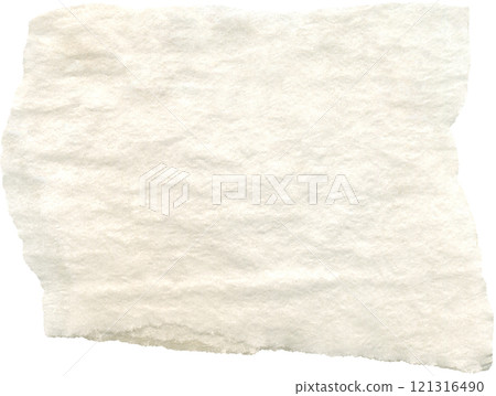 Crumpled tracing paper with torn edges. Rice washi paper for DIY projects, scrapbooking and collage. Crumpled tracing paper with torn edges. Rice washi paper for DIY projects, scrapbooking and collage. 121316490